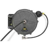 TJM 10m X 8mm Retractable Compact Air Hose Reel