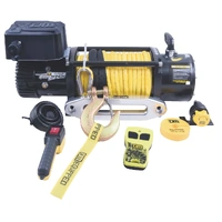 TJM 9500lb Torq Winch With Synthetic Rope & Alloy Hawse Fairlead